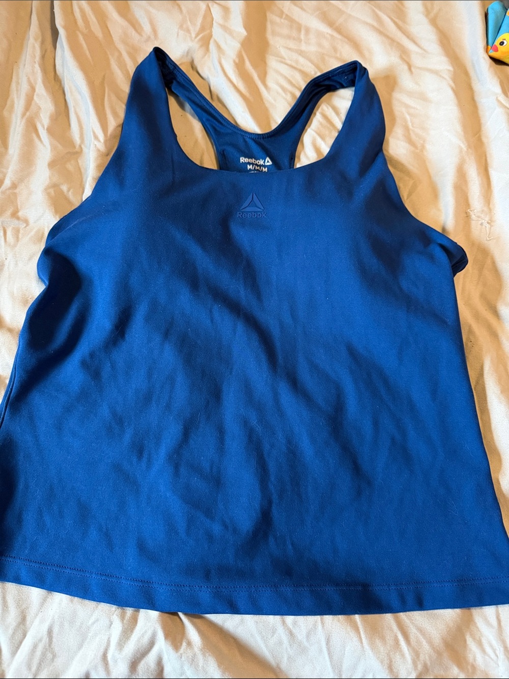 Reebok Royal Blue Racerback Performance Tank